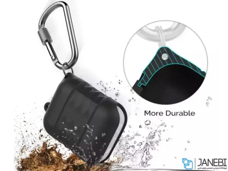 کاور محافظ قلاب دار ایرپاد 1 و 2 آها استایل AHA Style PT79 Case Airpods 2/1